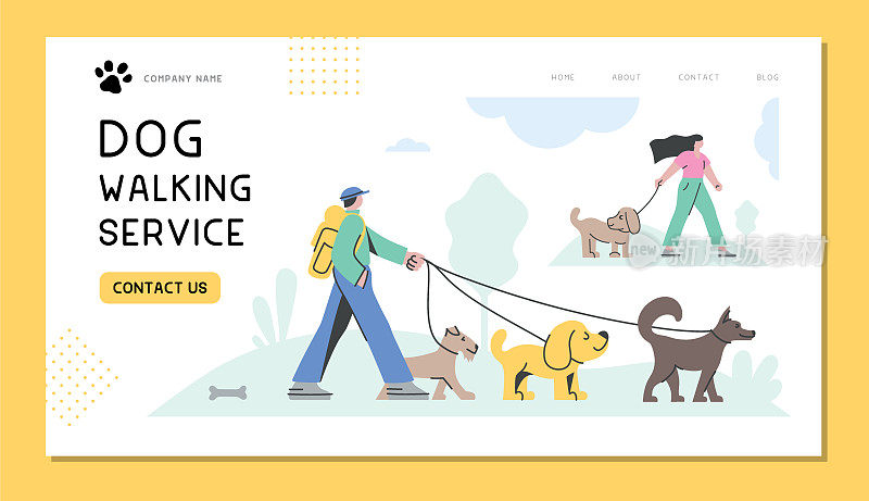 Dog walking service